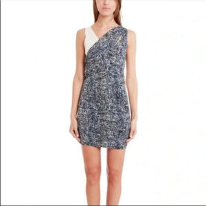 IRO Hunter bodycon mini dress in black strap